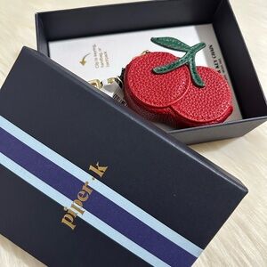 Piper K Red Cherry Keychain